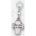 One Day Cross Key Ring Charm